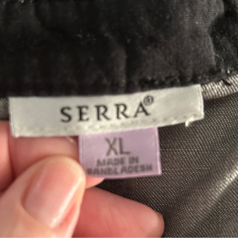 Serra Black and Gray Dress - Picture 2 of 5